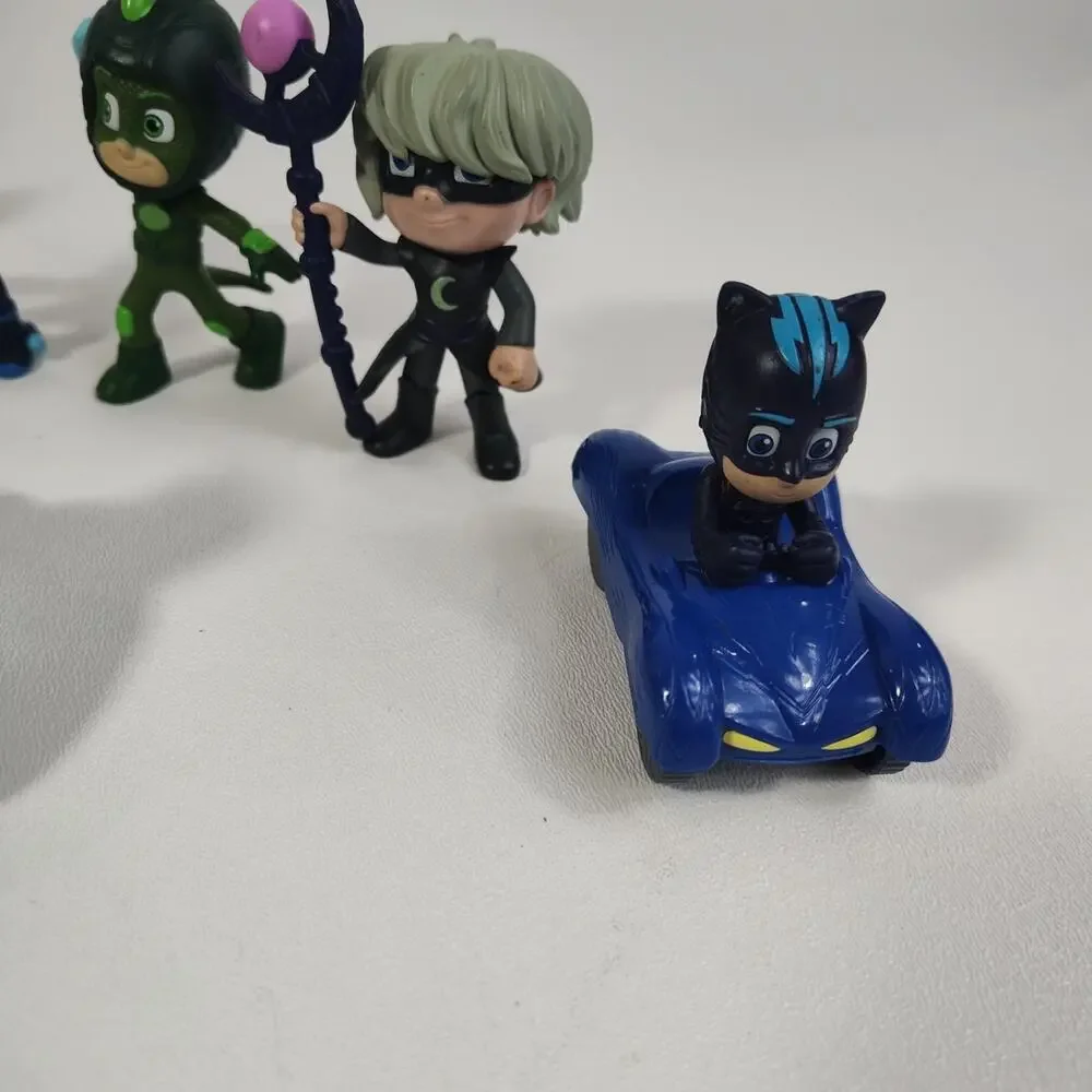 PJ Masks Toy Lot 9 Action Figures Catboy Owlette‎ Gekko Romeo Luna Kids